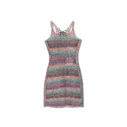 Chloé Rosa Woll-crochet Minikleid - Damenmode von ChloÉ