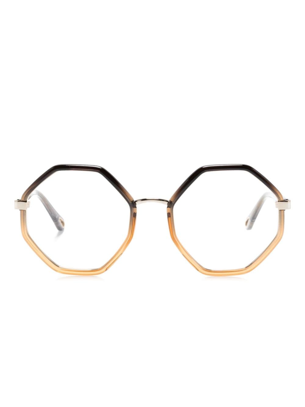 Chloé Eyewear Brille mit Oversized-Gestell - Schwarz von Chloé Eyewear