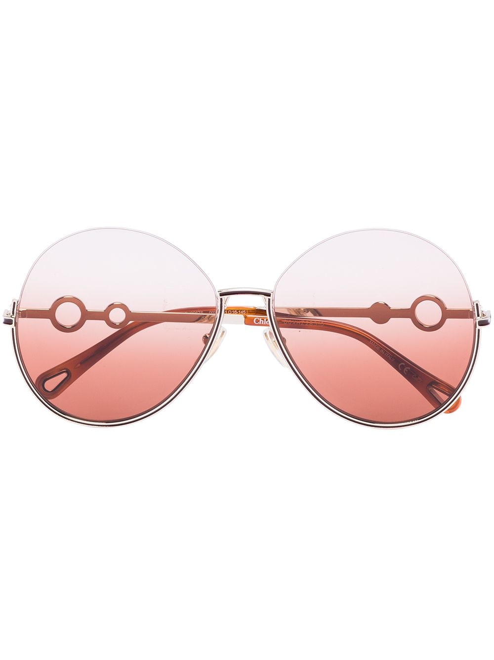 Chloé Eyewear Sofya Sonnenbrille - Braun von Chloé Eyewear