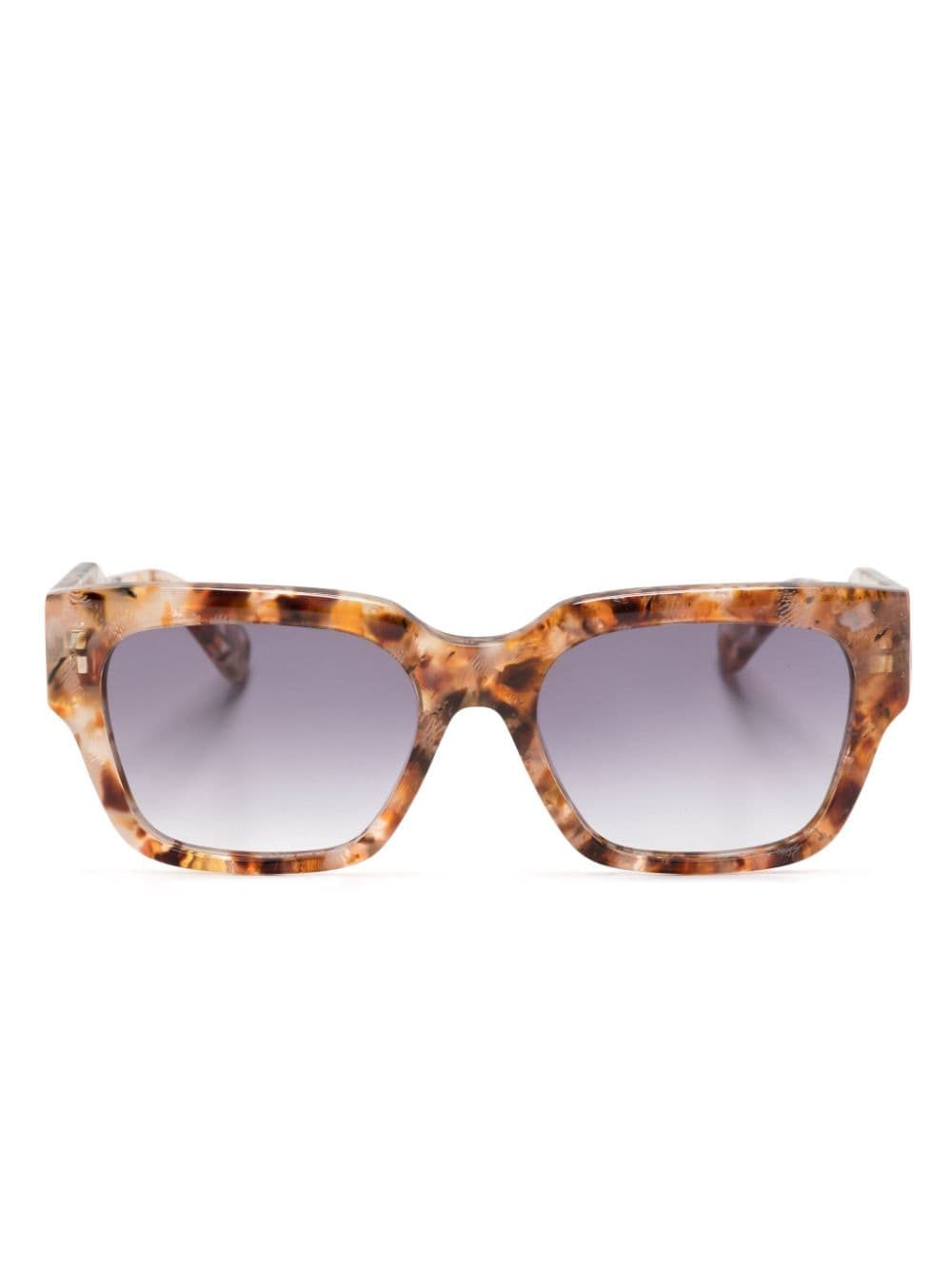 Chloé Eyewear Gayia Sonnenbrille mit eckigem Gestell - Nude von Chloé Eyewear