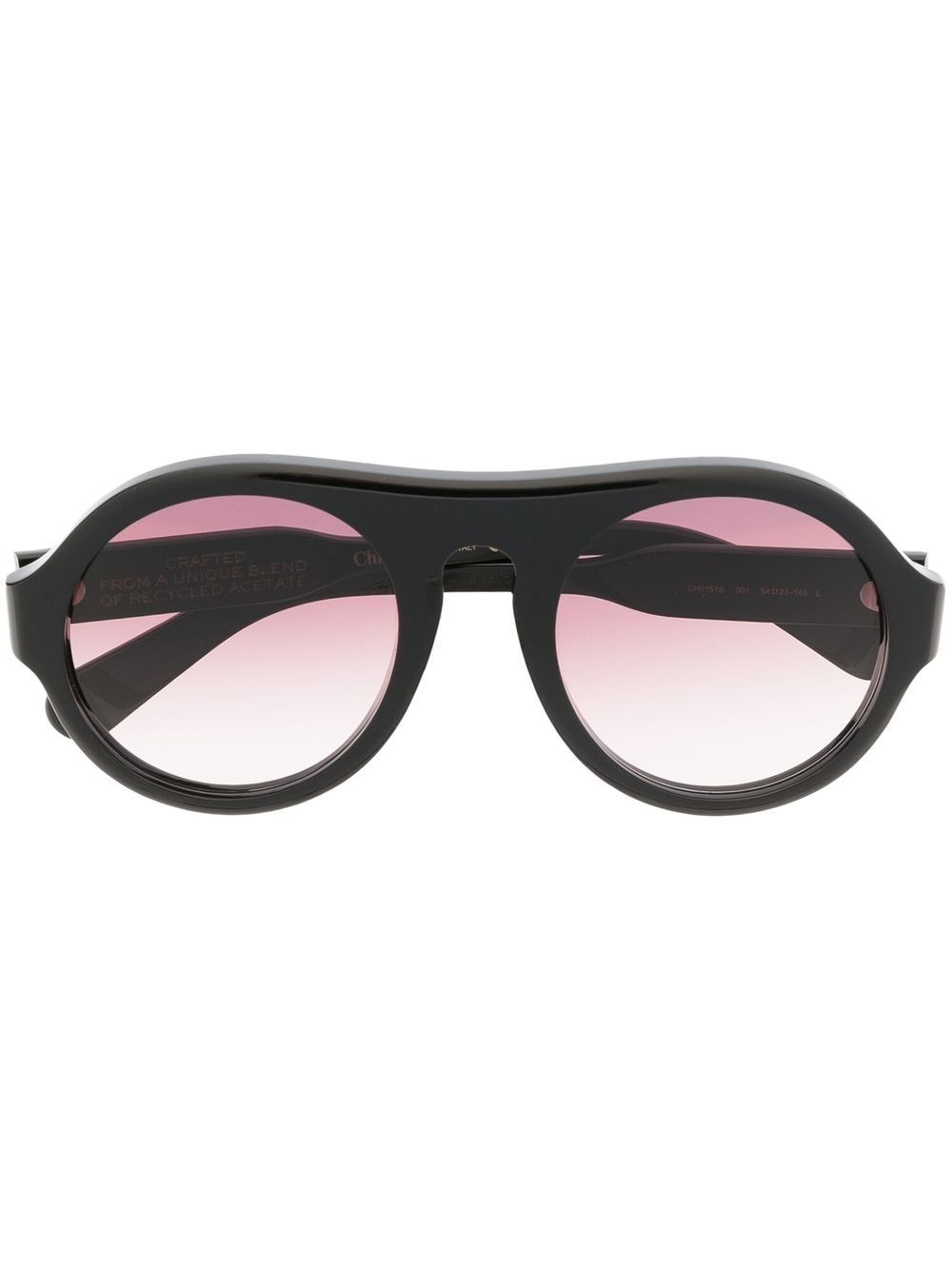 Chloé Eyewear Getönte Pilotenbrille - Schwarz von Chloé Eyewear