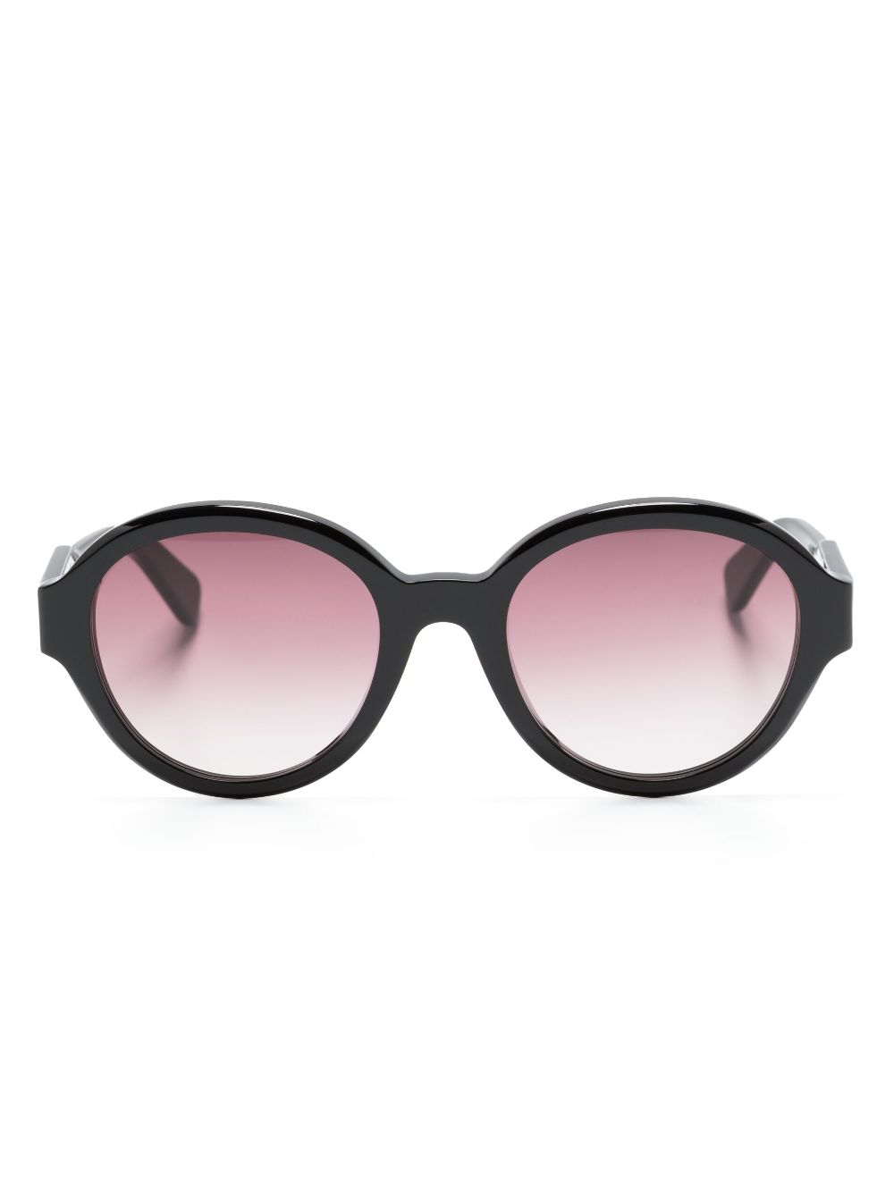 Chloé Eyewear Runde Sonnenbrille - Schwarz von Chloé Eyewear