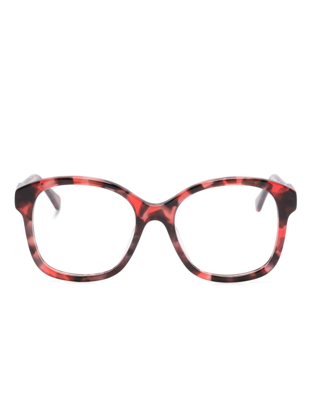 Chloé Kids Brille in Schildpattoptik - Rot von Chloé Kids