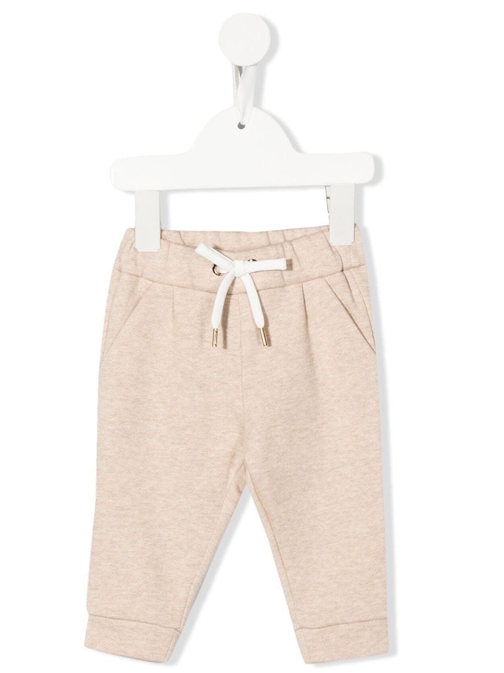 Chloé Kids Hose mit Kordelzug - Nude von Chloé Kids