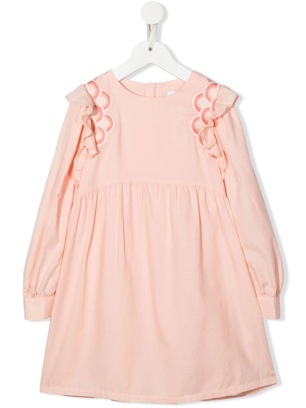 Chloé Kids Besticktes Kleid - Rosa von Chloé Kids