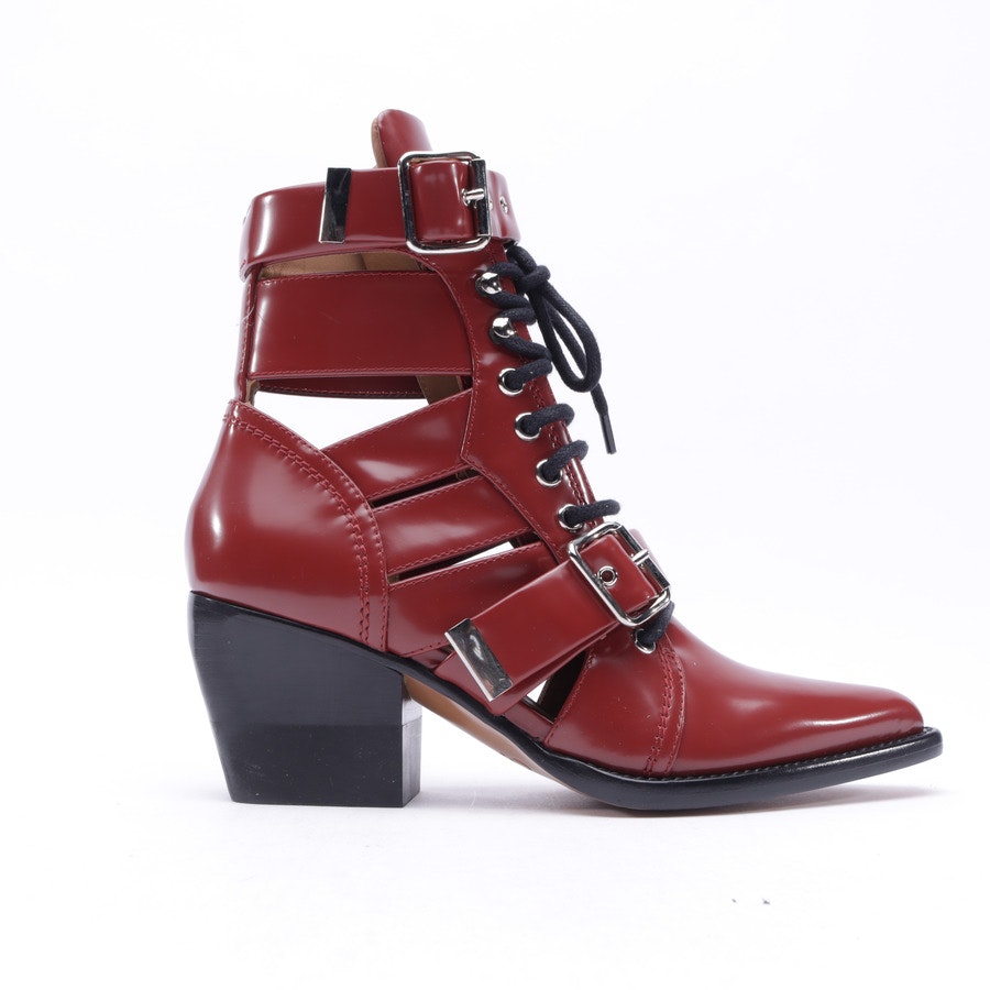 Chloé Ankle Boots EUR 37 Rot von Chloé