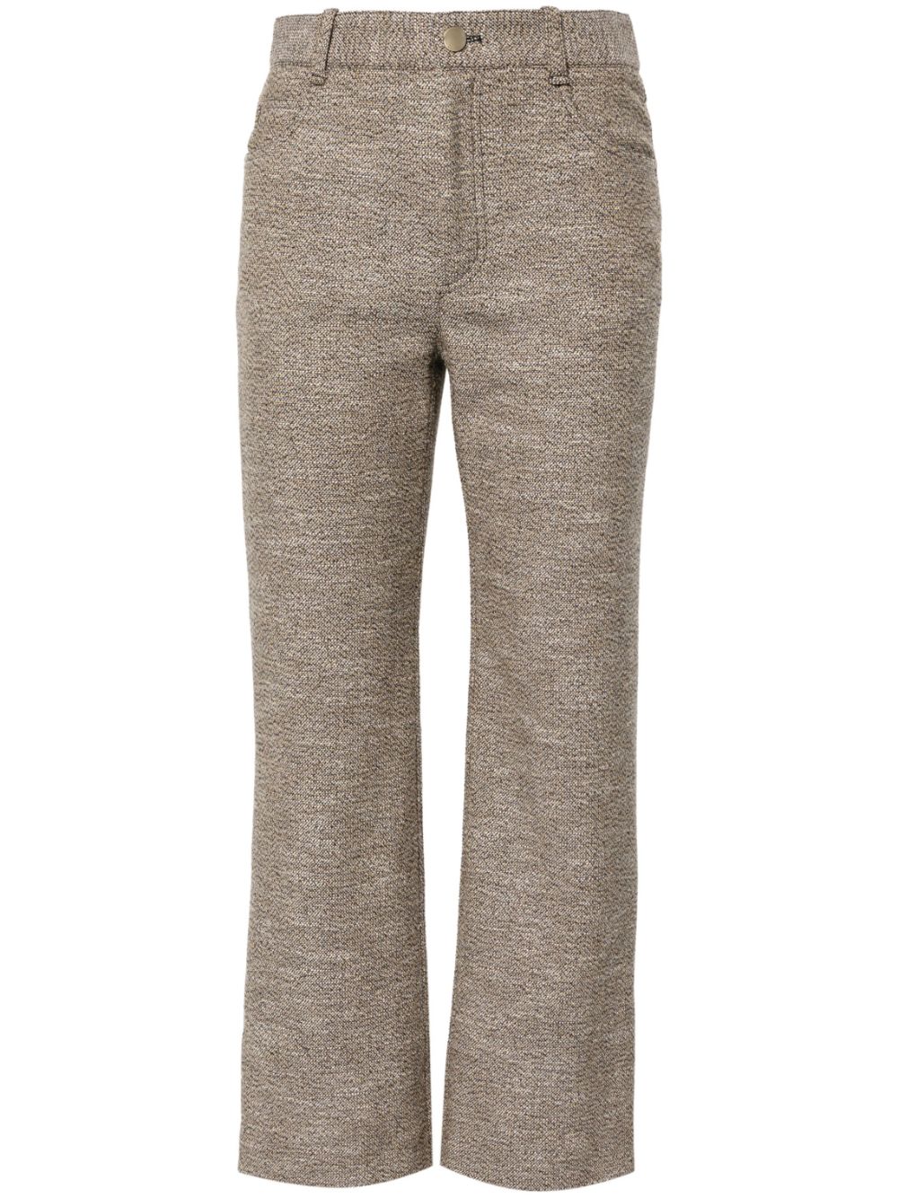 Chloé Ausgestellte Cropped-Hose - Gelb von Chloé