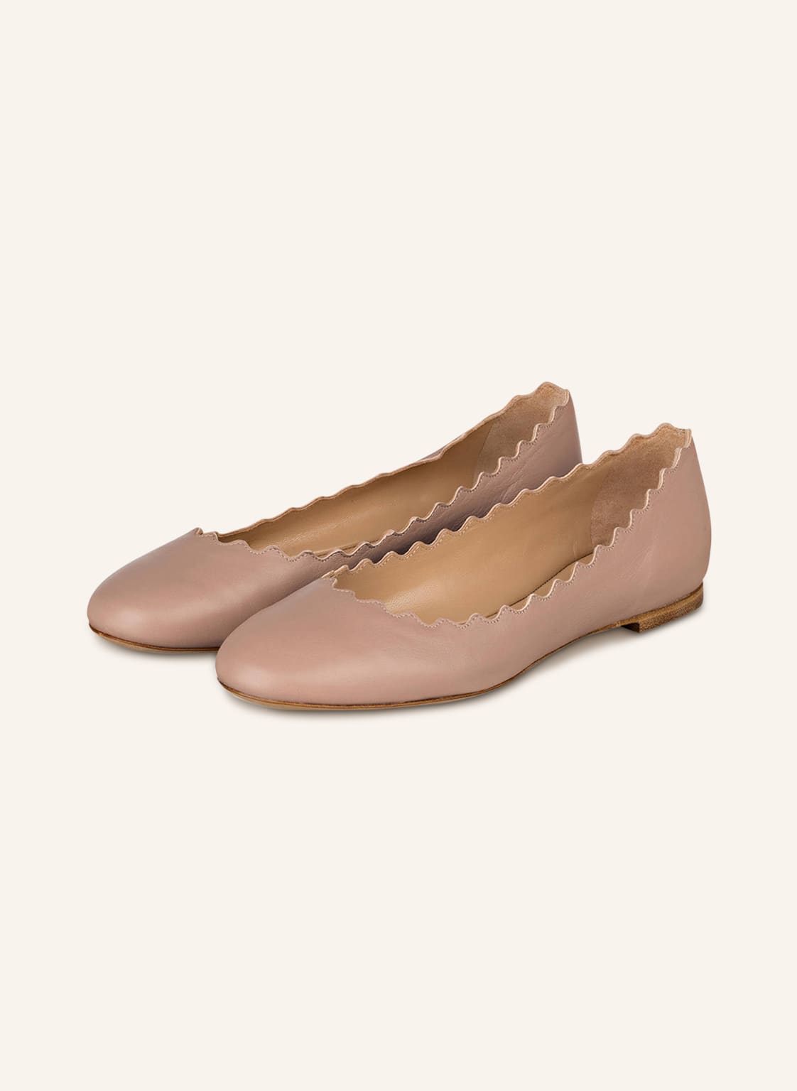 Chloé Ballerinas Lauren rosa von Chloé