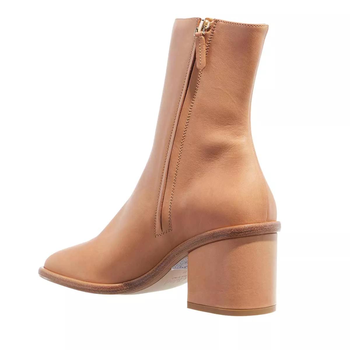 Chloé Boots & Stiefeletten - Block Heel Ankle Boots - Gr. 37 (EU) - in Braun - für Damen von Chloé