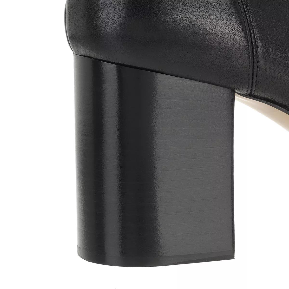 Chloé Boots & Stiefeletten - Block Heel Boots Leather - Gr. 36 (EU) - in Schwarz - für Damen von Chloé