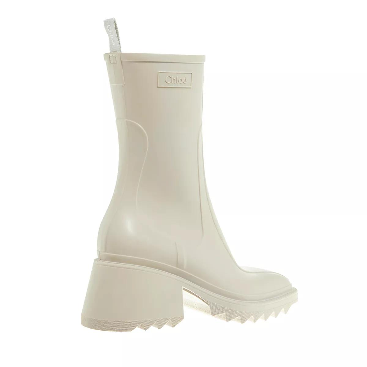 Chloé Boots & Stiefeletten - Rain Ankle Boots "Betty" - Gr. 39 (EU) - in Beige - für Damen von Chloé