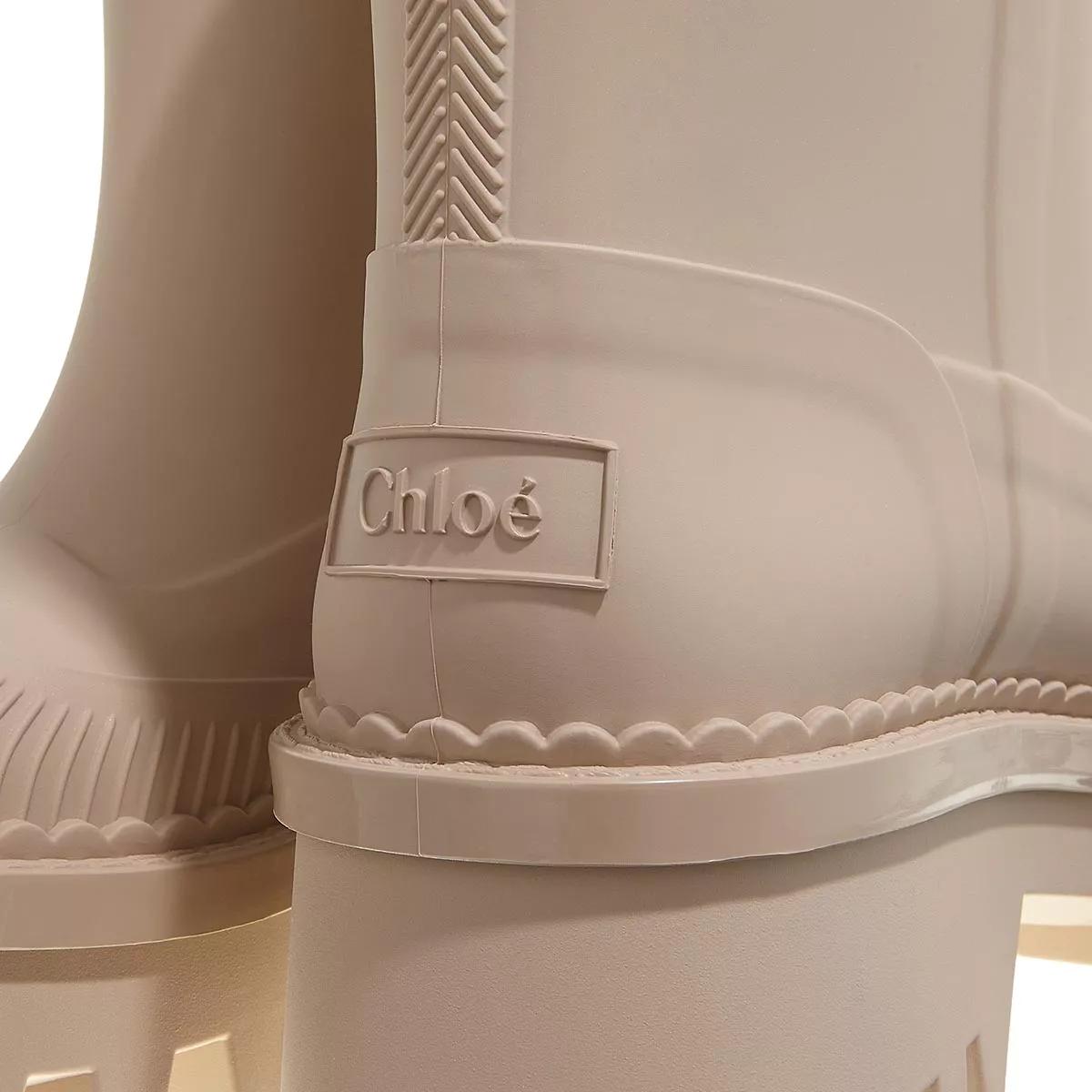 Chloé Boots & Stiefeletten - Raina Rain Boot - Gr. 36 (EU) - in Beige - für Damen von Chloé