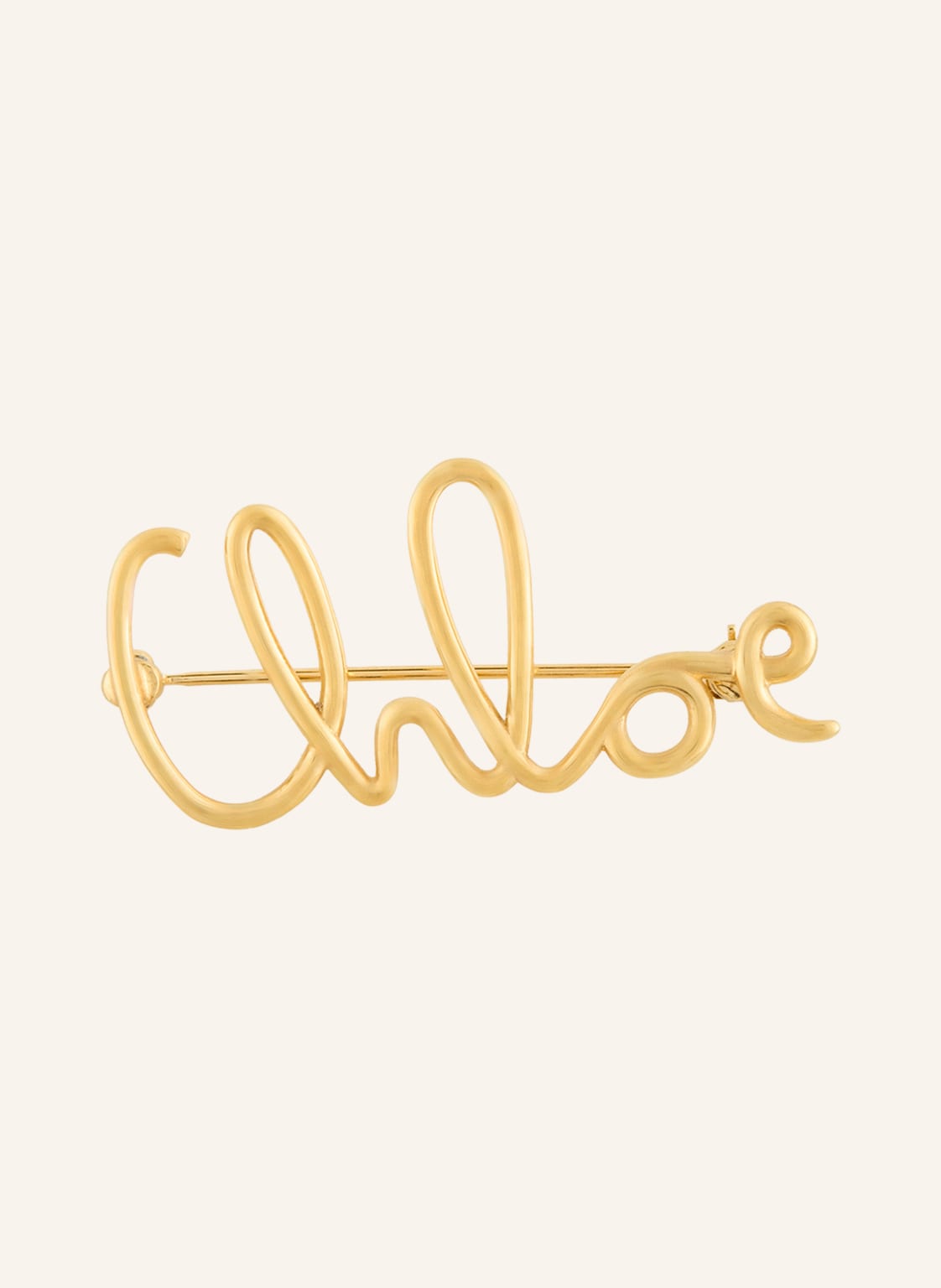 Chloé Brosche gold von Chloé