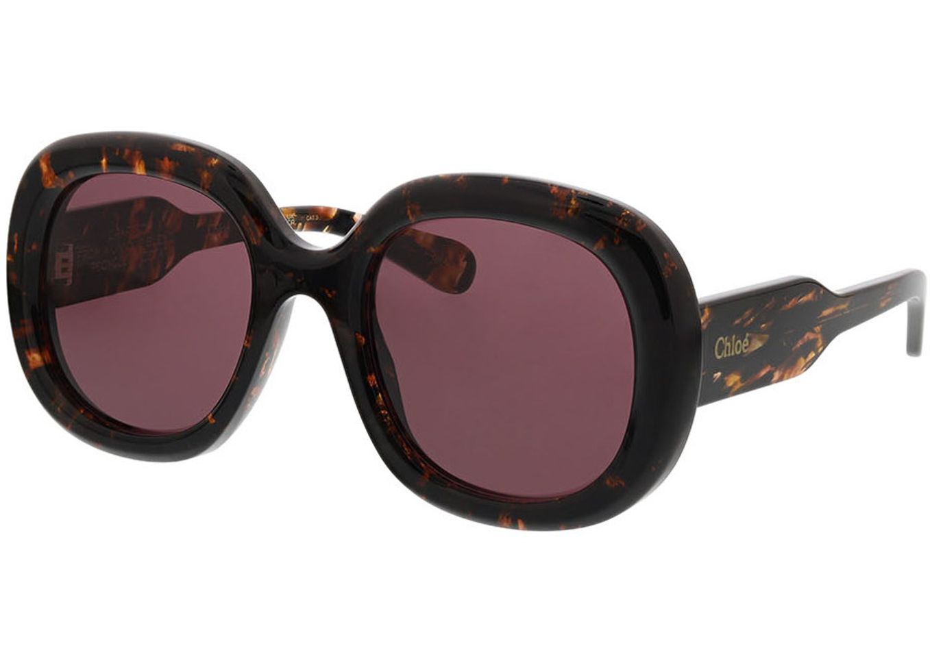 Chloé CH0153S-010 54-22 Sonnenbrille mit Sehstärke erhältlich, Damen, Vollrand, Rechteckig von Chloé