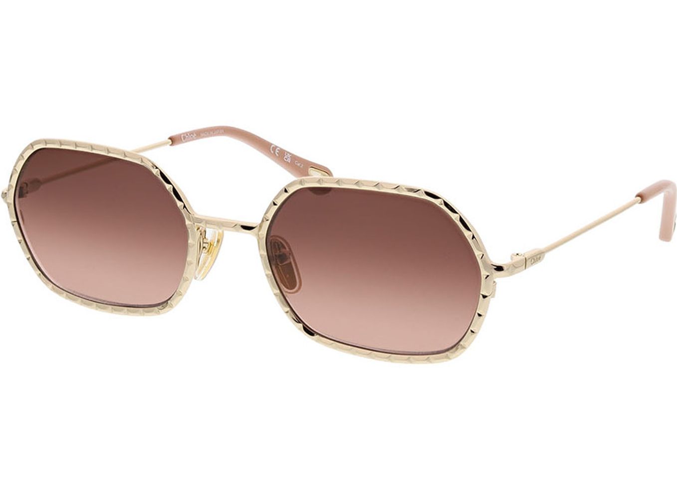 Chloé CH0231S-002 56-21 Sonnenbrille mit Sehstärke erhältlich, Damen, Vollrand, panto von Chloé