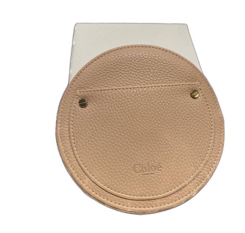 Chloé Clutch Pale Pink Round Pouch Large Clutch / Wallet/ Purse von Chloé