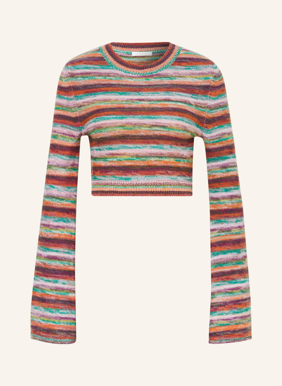 Chloé Cropped-Pullover rosa von Chloé