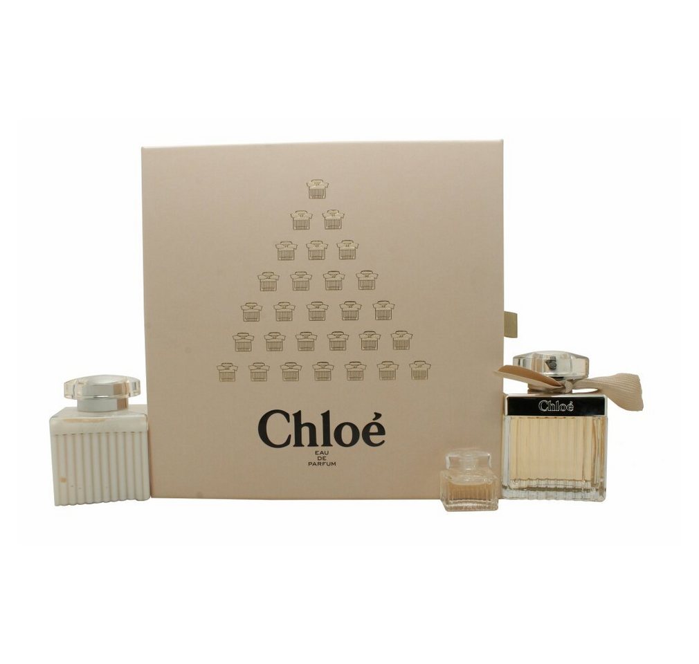 Chloé Eau de Parfum Geschänk Set 75ml EDP + 100ml Körperlotion + 5ml EDP Chloé Eau de Parfum Geschänk Set 75ml EDP + 100ml Körperlotion + 5ml EDP von Chloé