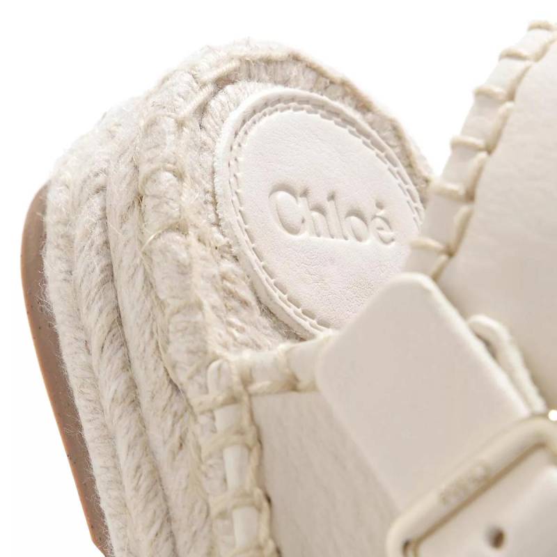 Chloé Espadrilles - Lucinda Flat Espadrille - Gr. 36 (EU) - in Creme - für Damen von Chloé