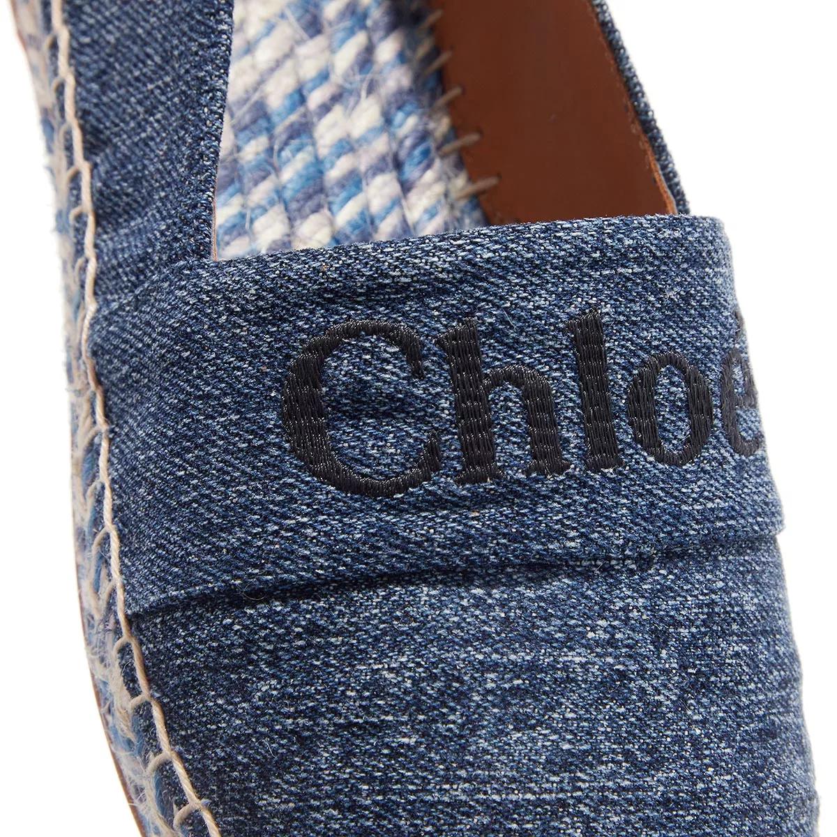 Chloé Espadrilles - Piia Denim Espadrilles - Gr. 36 (EU) - in Blau - für Damen von Chloé