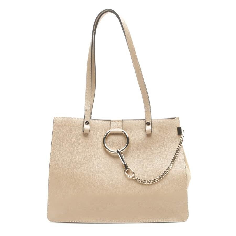 Chloé Faye Medium Schultertasche Weiß von Chloé