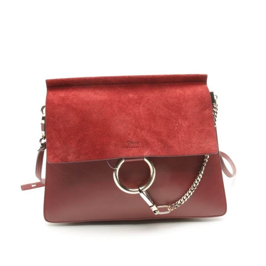 Chloé Faye medium Schultertasche Rot von Chloé