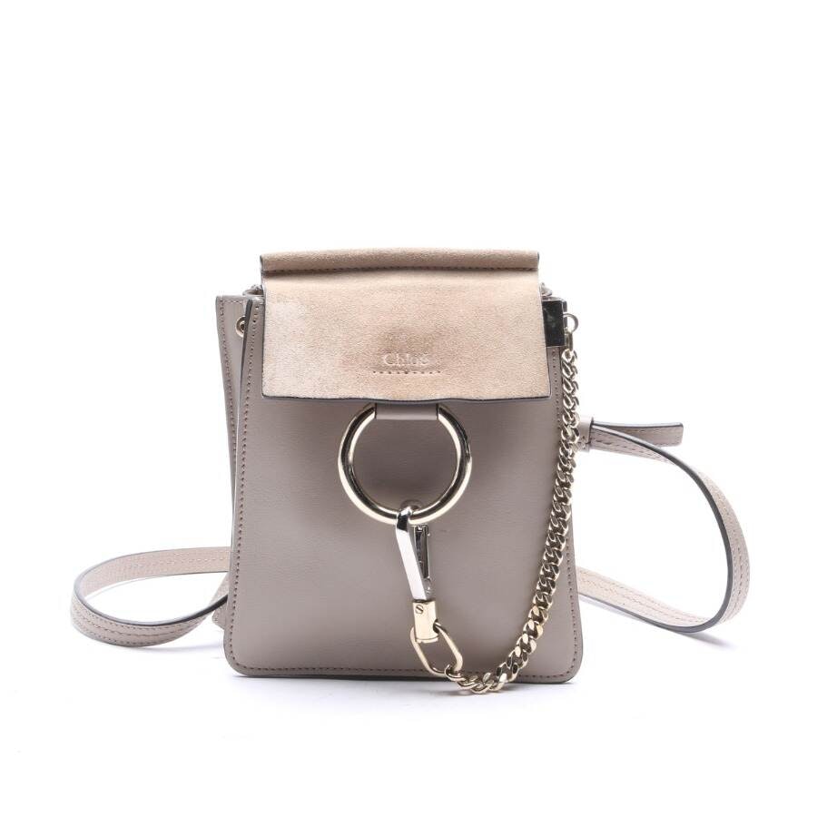 Chloé Faye small Abendtasche Grau von Chloé