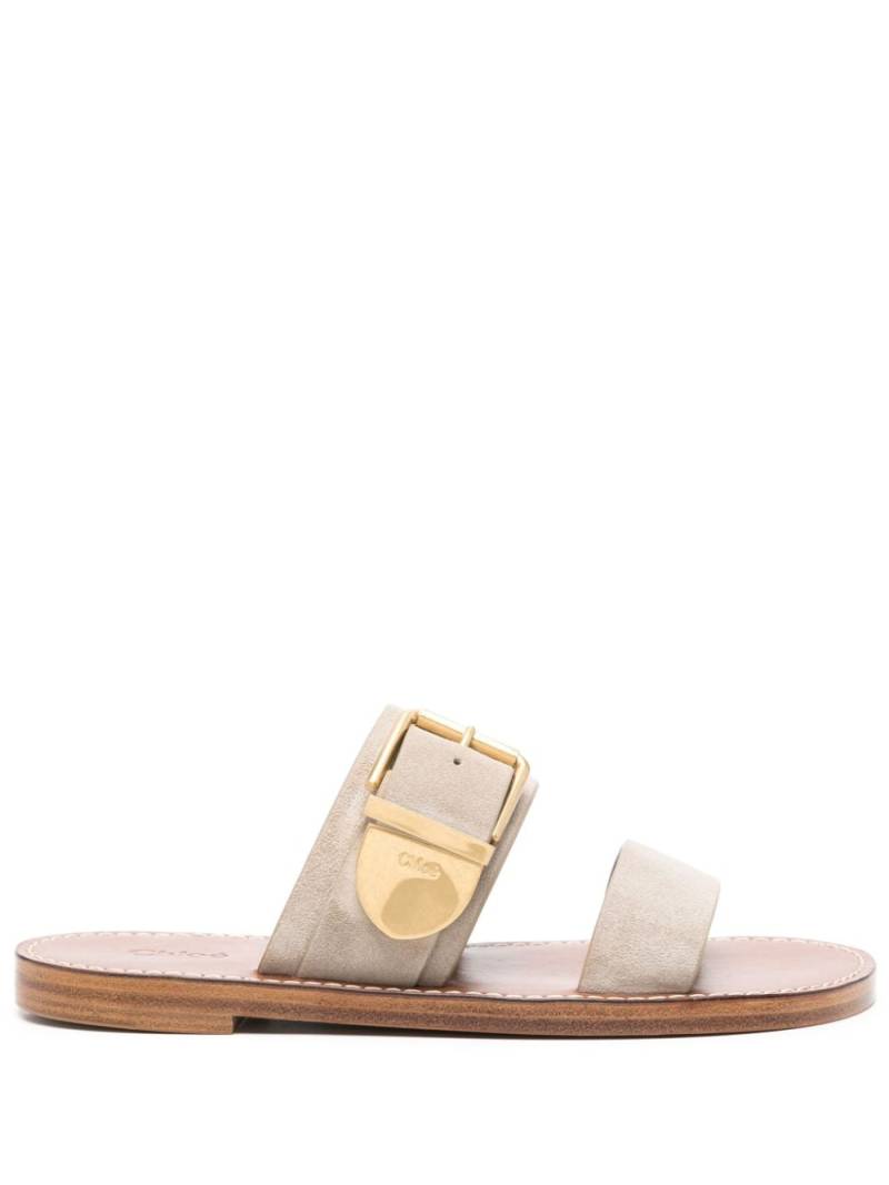 Chloé Flache Rebecca Sandalen - Nude von Chloé