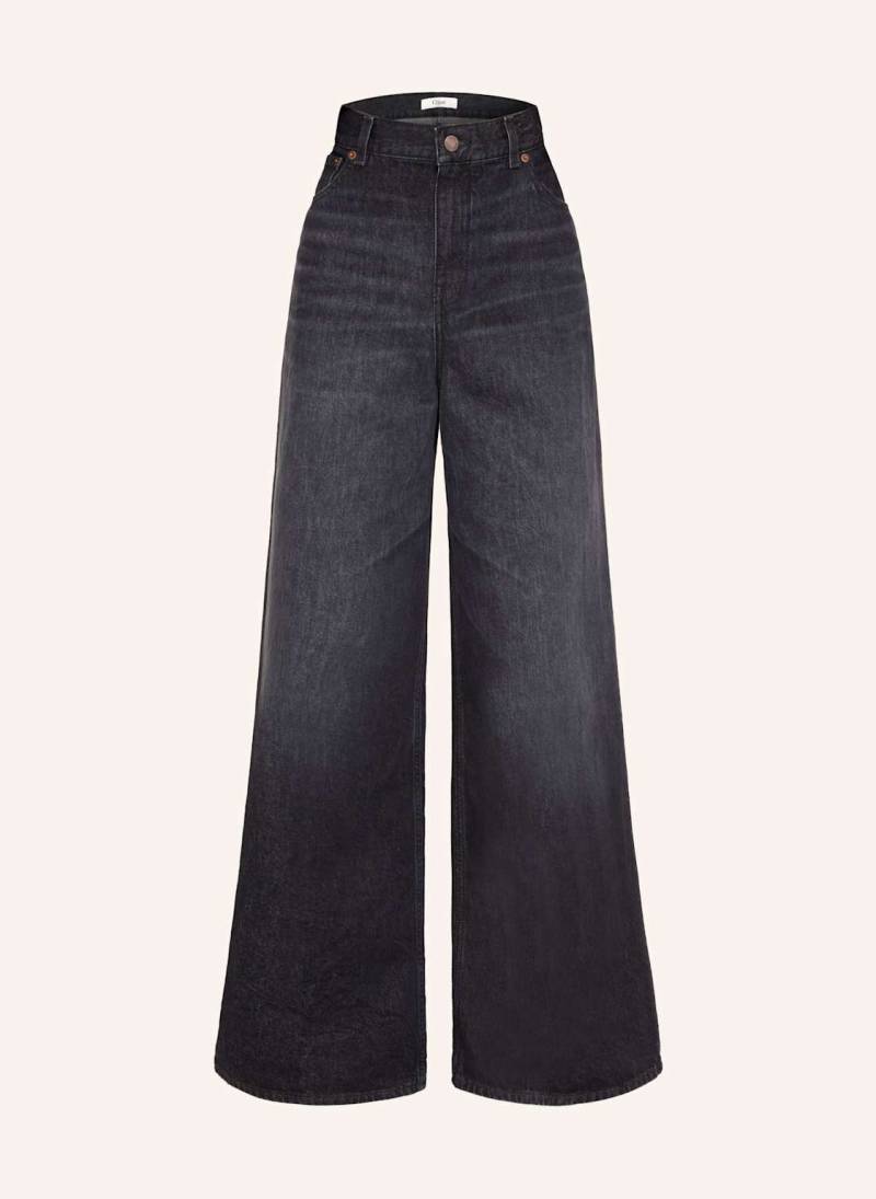 Chloé Flared Jeans schwarz von Chloé