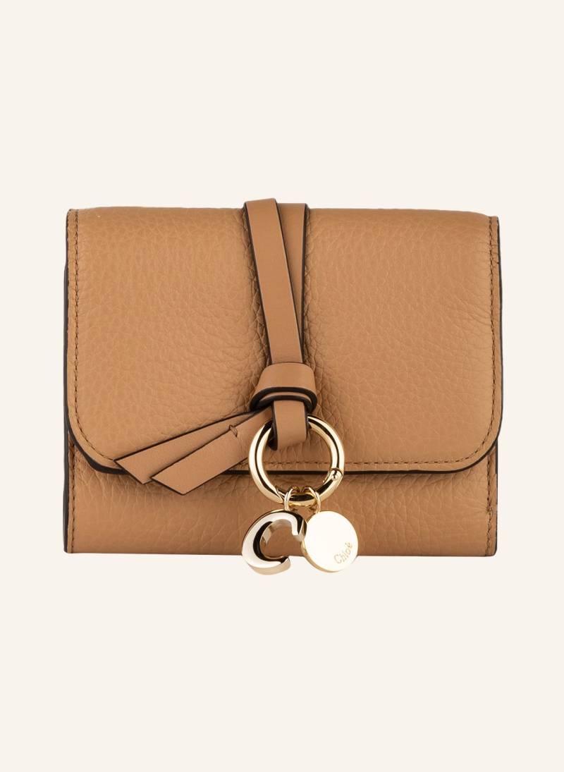 Chloé Geldbörse Alphabet beige von Chloé