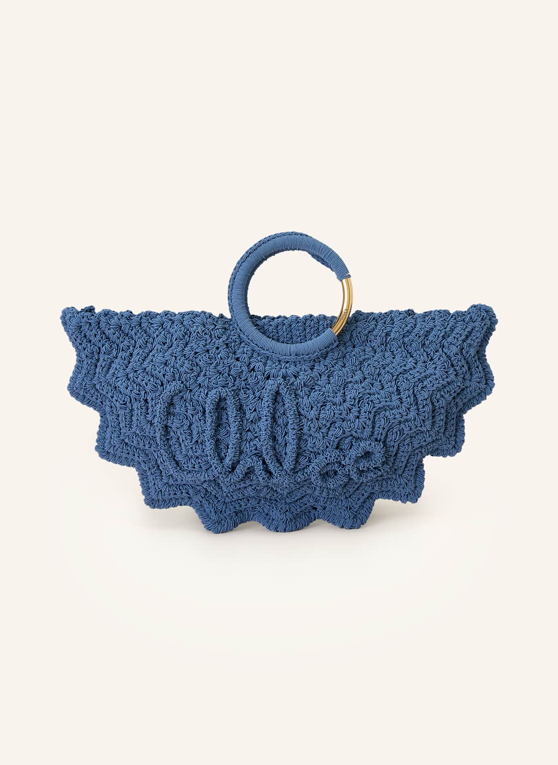 Chloé Handtasche Bracelet Paravent blau von Chloé