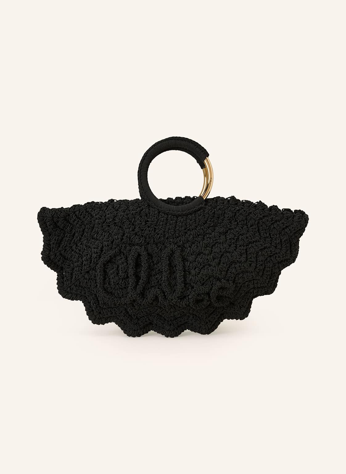 Chloé Handtasche Bracelet Paravent schwarz von Chloé