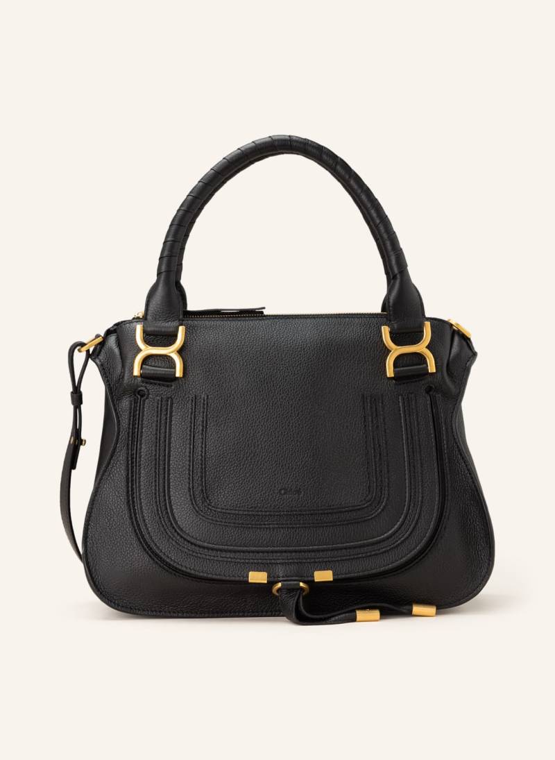 Chloé Handtasche Marcie Medium schwarz von Chloé
