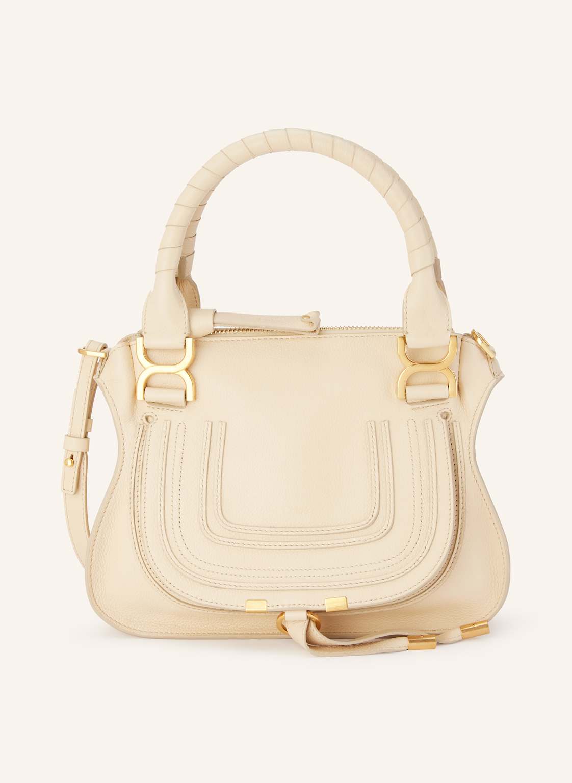 Chloé Handtasche Marcie beige von Chloé