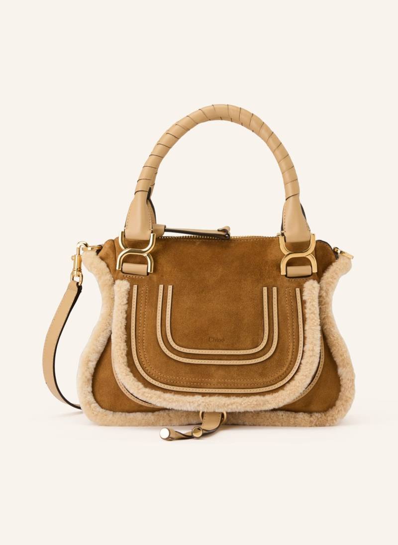 Chloé Handtasche Marcie beige von Chloé