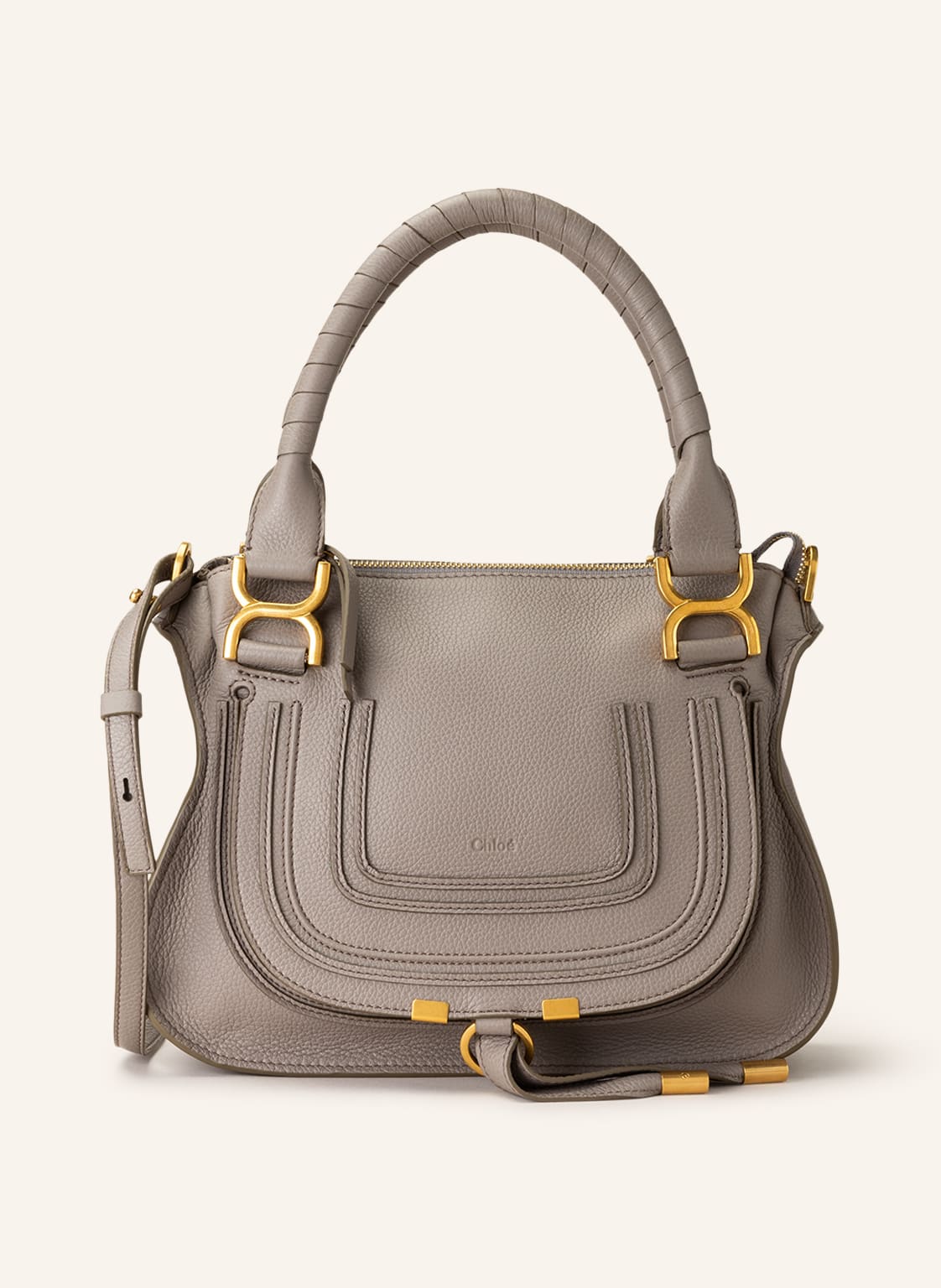 Chloé Handtasche Marcie grau von Chloé