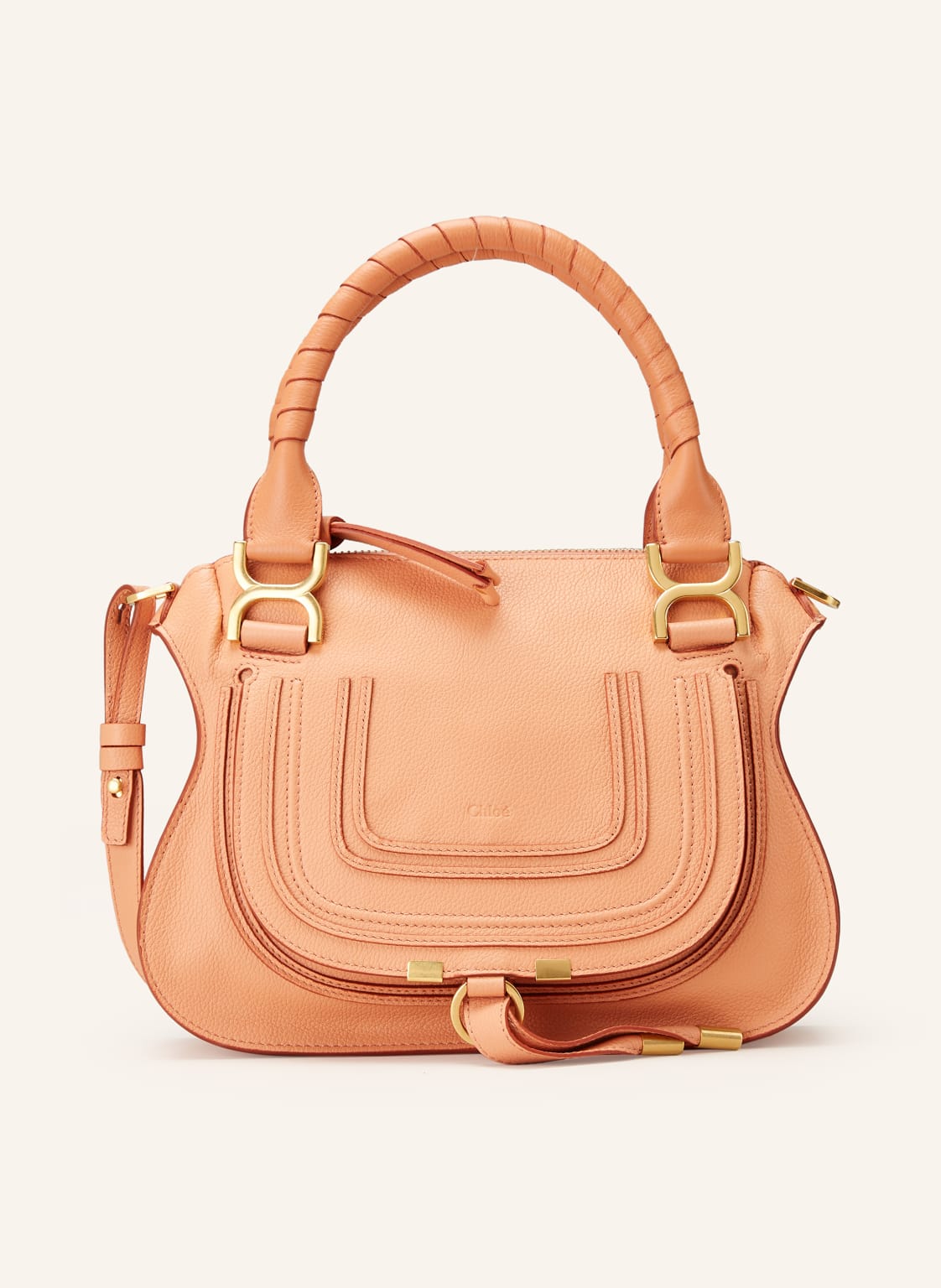 Chloé Handtasche Marcie Medium rosa von Chloé