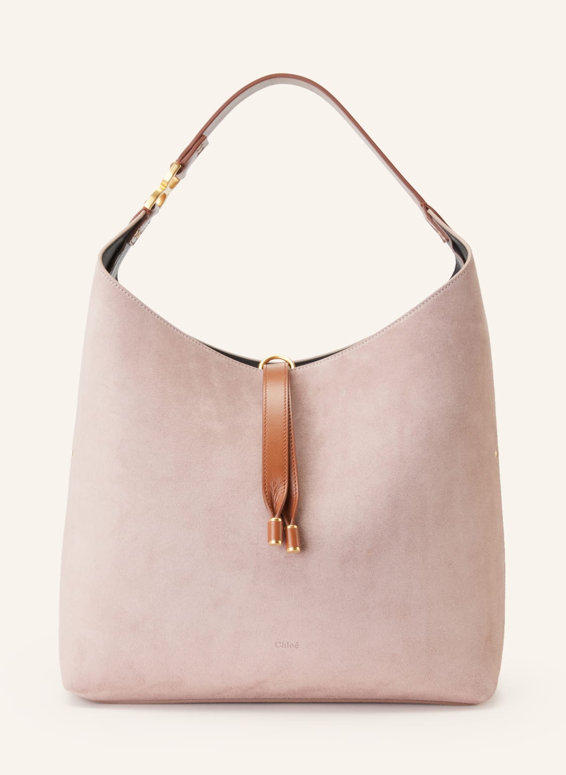 Chloé Hobo-Bag Marcie beige von Chloé