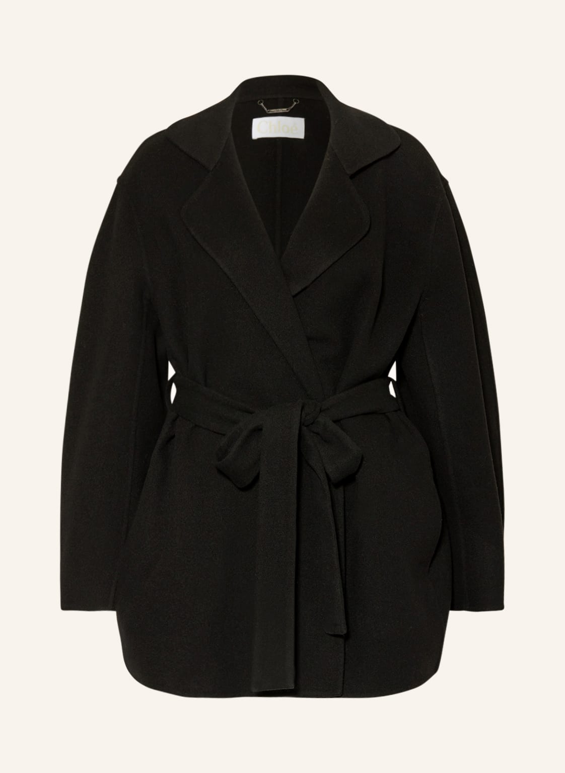 Chloé Jacke Mit Cashmere schwarz von Chloé