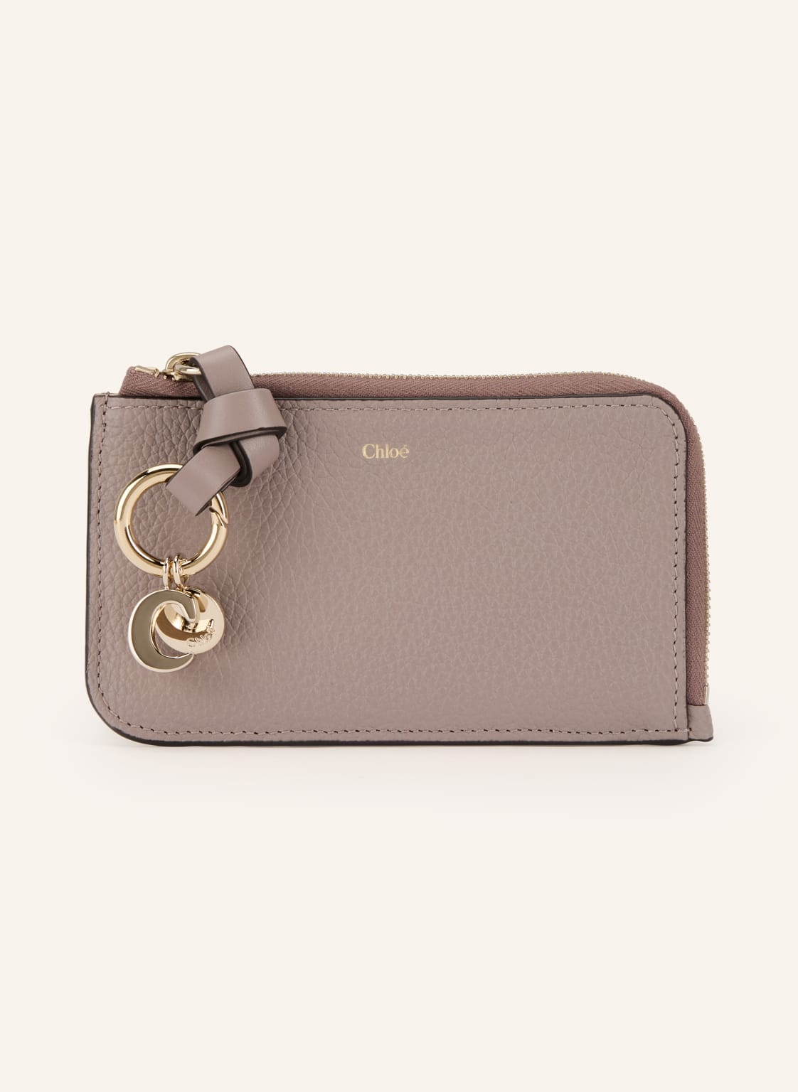 Chloé Kartenetui Alphabet lila von Chloé