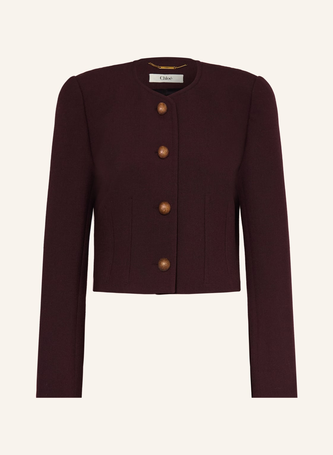 Chloé Kastenjacke lila von Chloé