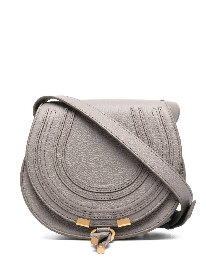 Chloé Kleine Marcie Satteltasche - Grau von Chloé