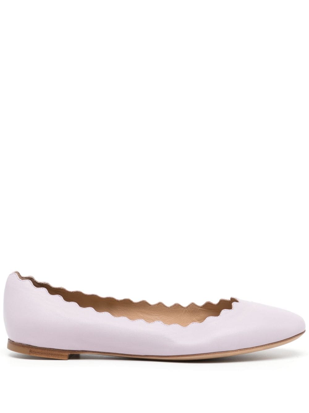 Chloé Lauren Ballerinas - Violett von Chloé