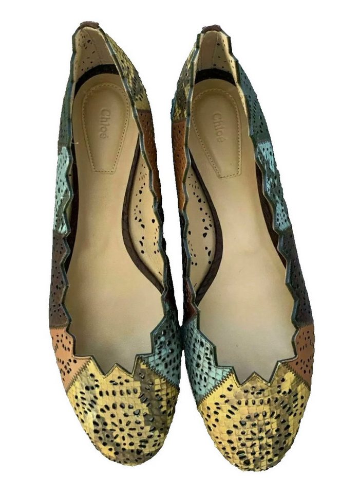 Chloé Limited Edition Ayers Nappa Slippers Ballerina Höchster Tragekomfort durch weiche Lederinnensohle von Chloé