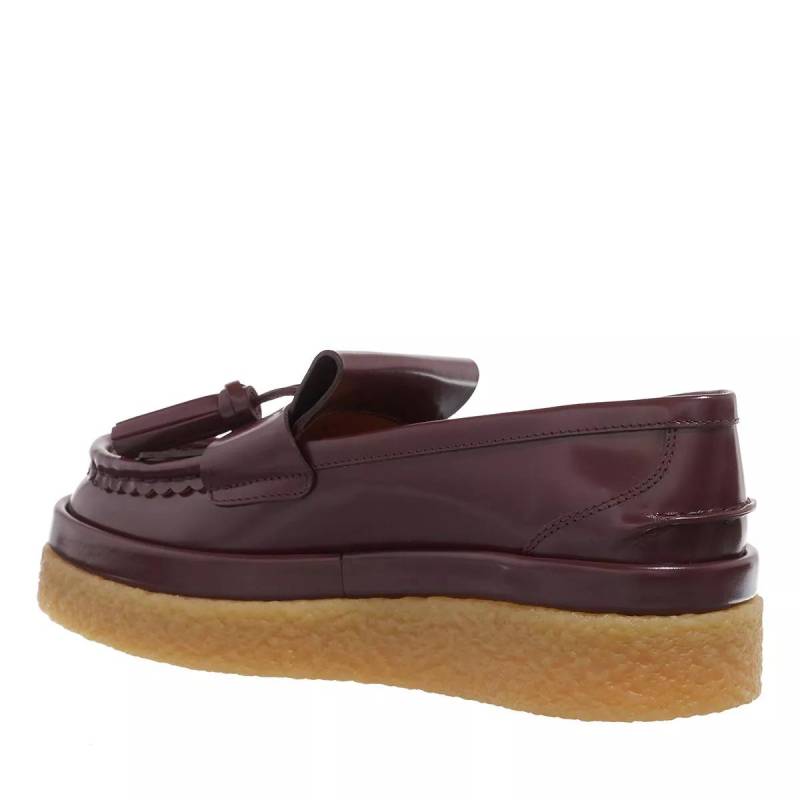 Chloé Loafers & Ballerinas - Jamie Moccasin Leather - Gr. 37 (EU) - in Rot - für Damen von Chloé