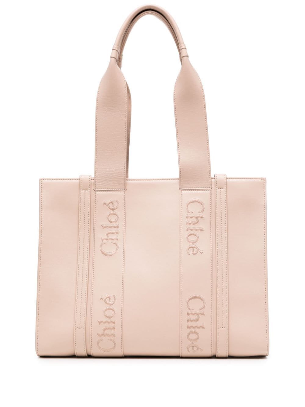 Chloé Mittelgroßer Woody Shopper - Rosa von Chloé