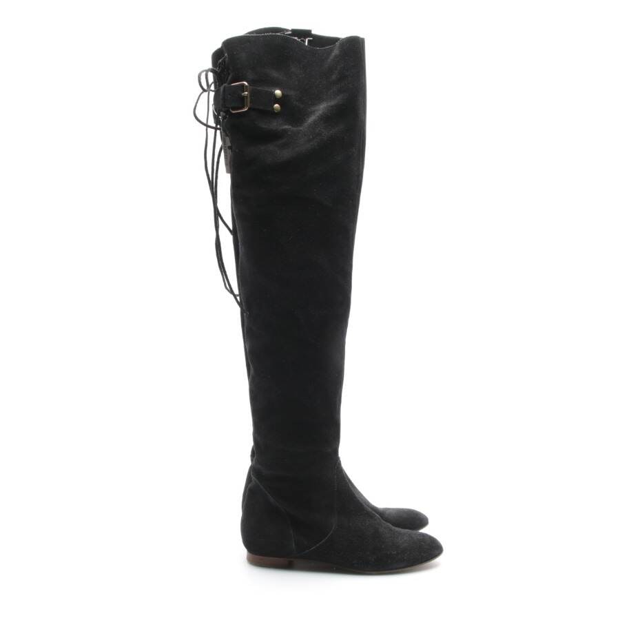 Chloé Overkneestiefel EUR 36,5 Schwarz von Chloé