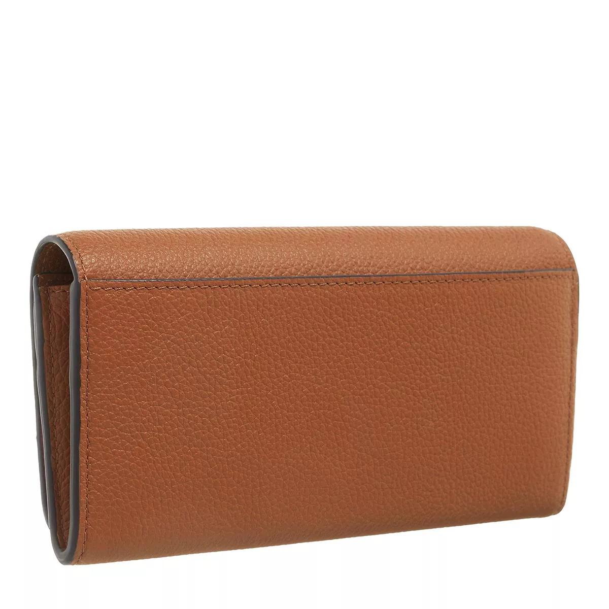 Chloé Portemonnaie - Open Fold Continental Wallet - Gr. unisize - in Braun - für Damen von Chloé