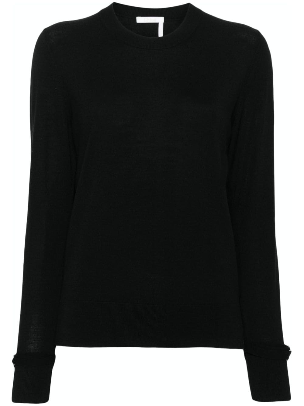 Chloé Pullover mit Marcie-Schnalle - Schwarz von Chloé