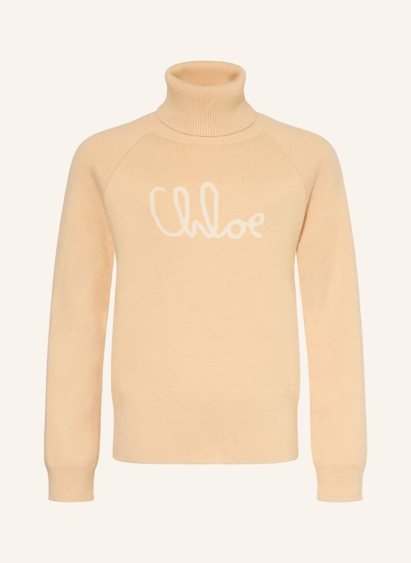 Chloé Rollkragenpullover beige von Chloé